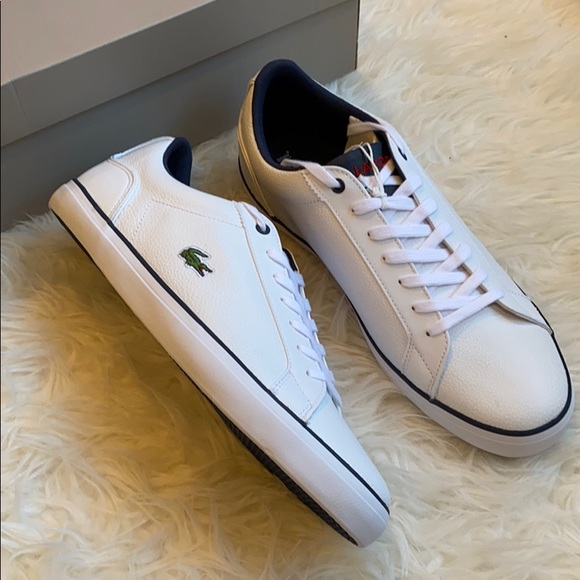 Lacoste Lerond white leather sneakers - Picture 2 of 6